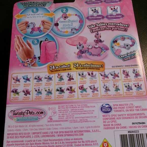 NWT Series 1 Retired Twisty Petz Unicorns and Pandas Babies Bracelet Set - Picture 11 of 11